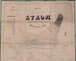 Gammelt kart over prestegårde