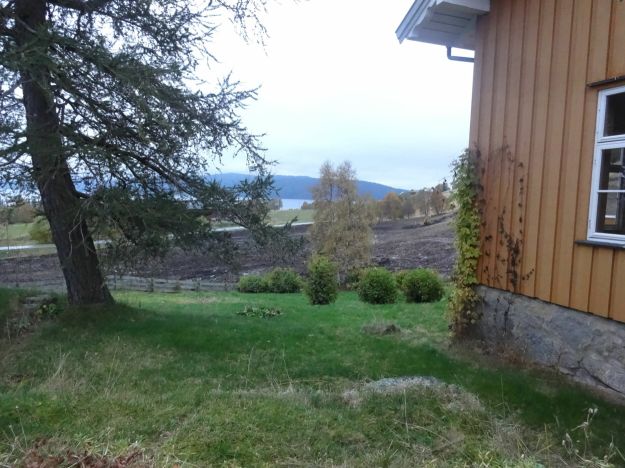 Husveggen på Rauland prestebolig