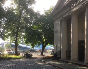 Utvendig foto av Oslo Børs