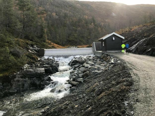 Coanda inntaket Vossedalselva