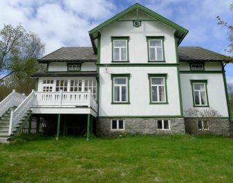 Verneverdig trebygning fra tidlig nittenhundretall