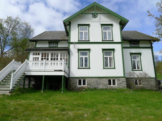 Verneverdig trebygning fra tidlig nittenhundretall