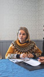 Lærere på Hommedal skolegård